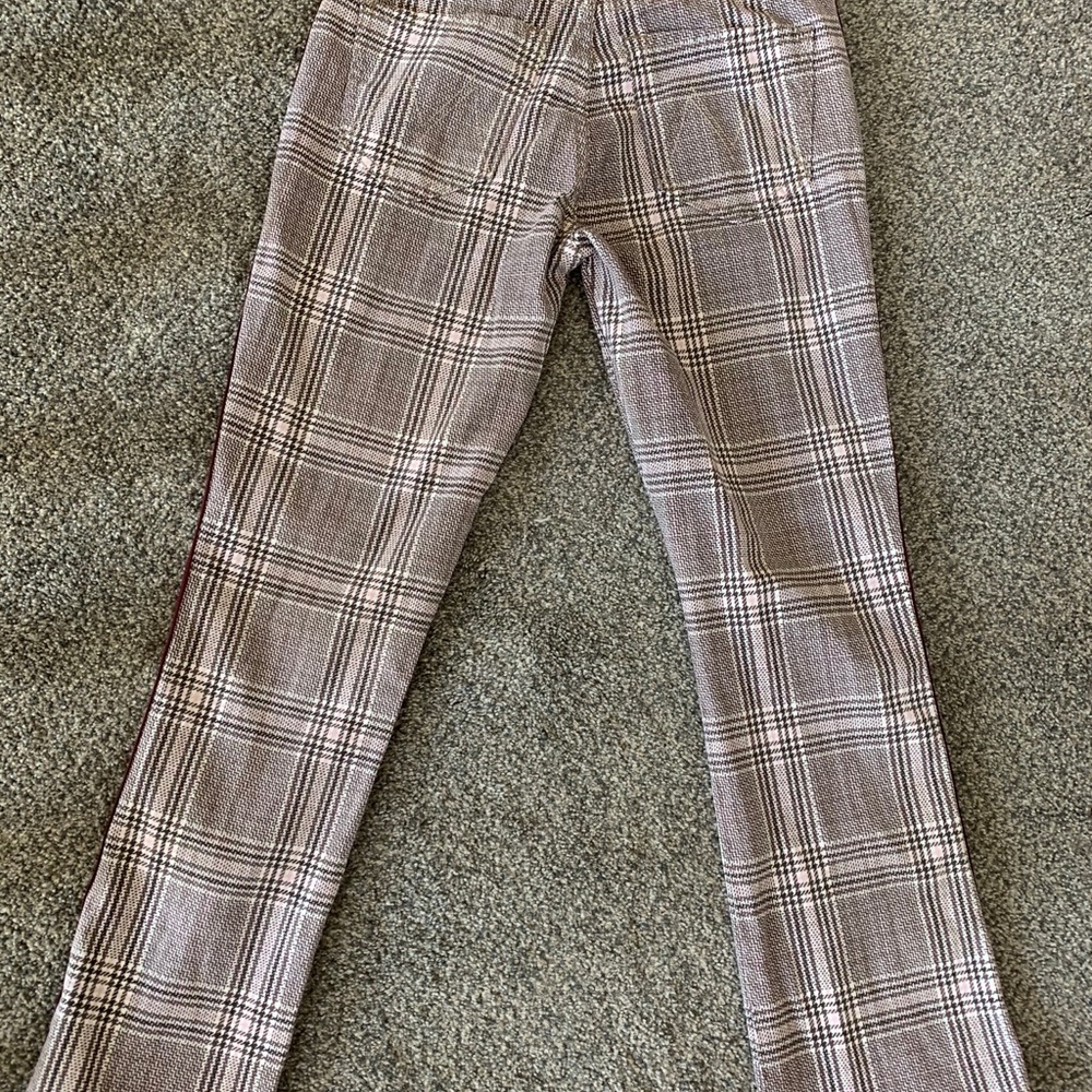 MOTHER plaid pants. Super cute!